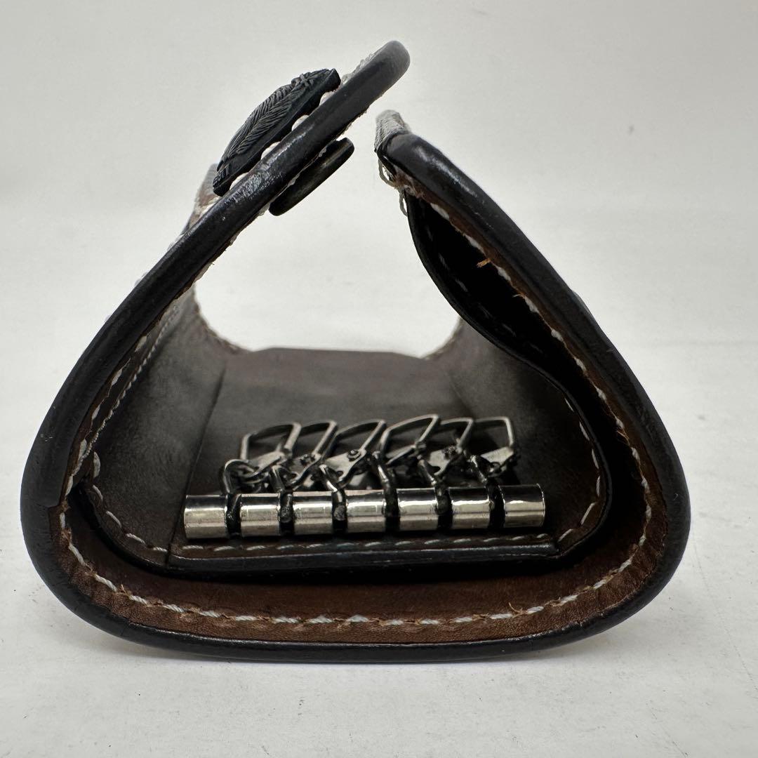 godane ゴダン　キーケース　カービング　レザー