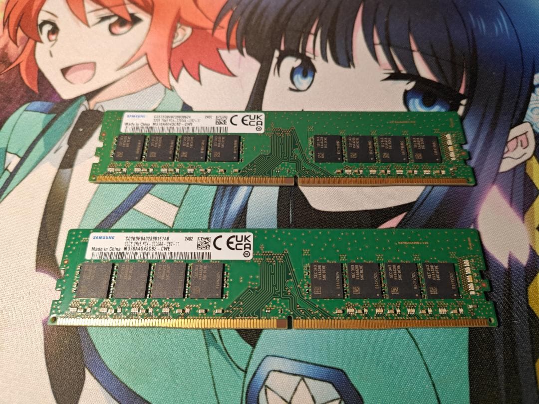 サムスン DDR4 64GB メモリ 2枚セット(32GB×2)