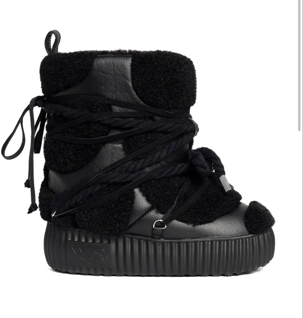 靴 YELLO BAA SHORT BOOTS