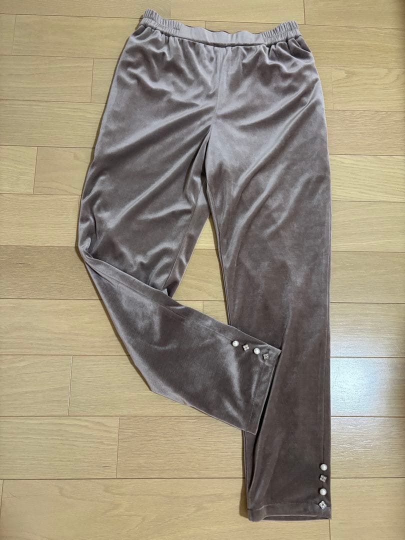 ルネ rene ベロアパンツ