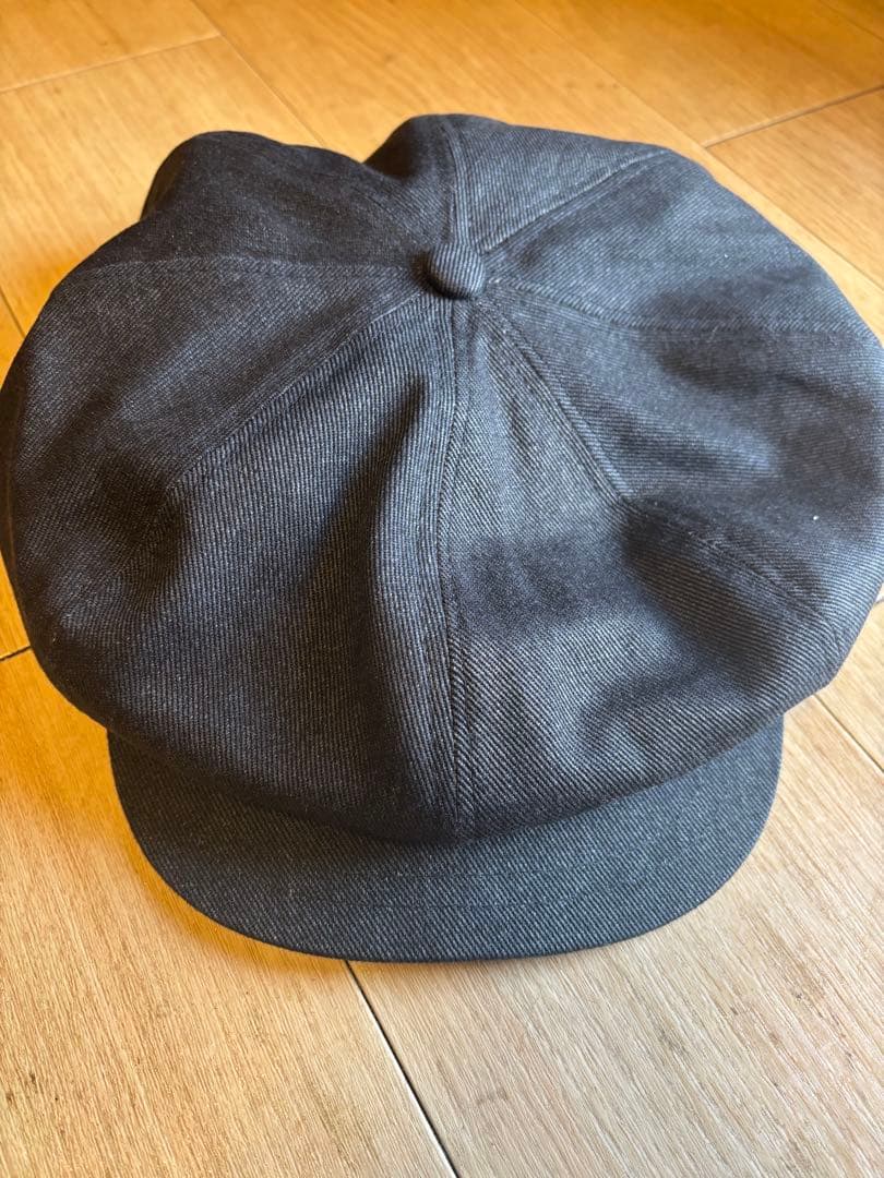 mr.FATMAN ジョニーキャスケットツイル黒　the fat hatter