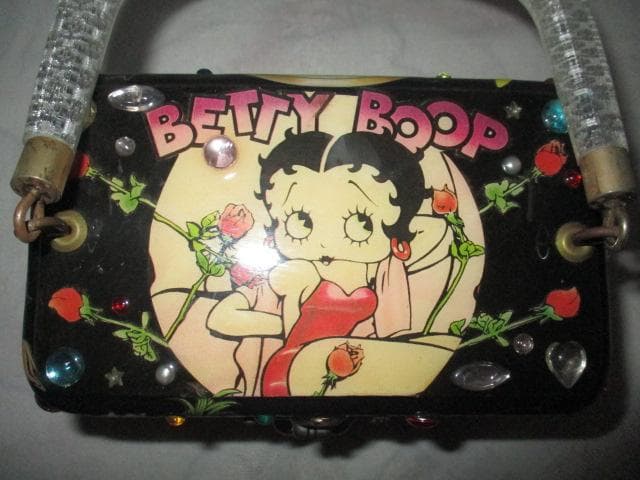 m17859★ベティちゃん・レアアンティーク・パーティバッグ