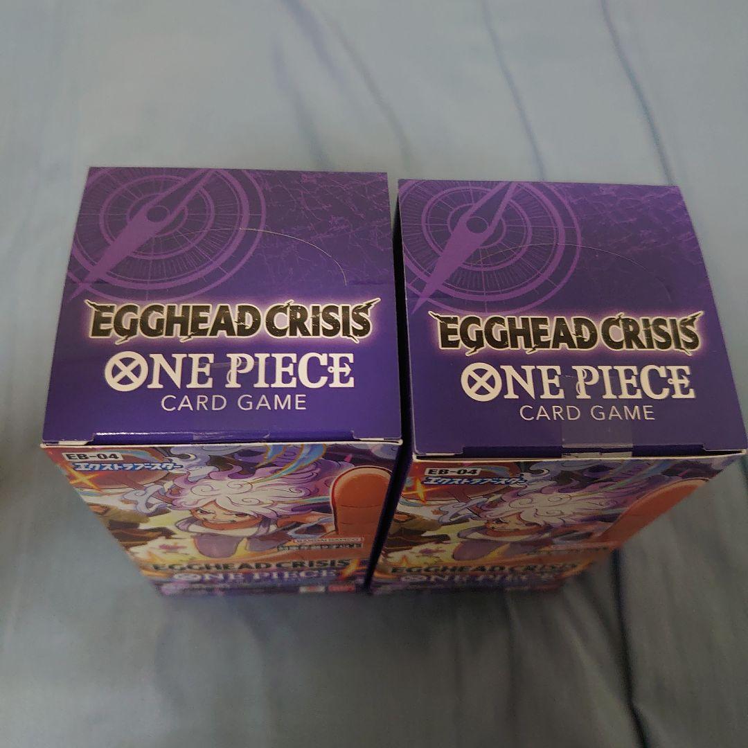 新品未開封 ワンピースカード エッグヘッド クライシス EB-04 2BOX