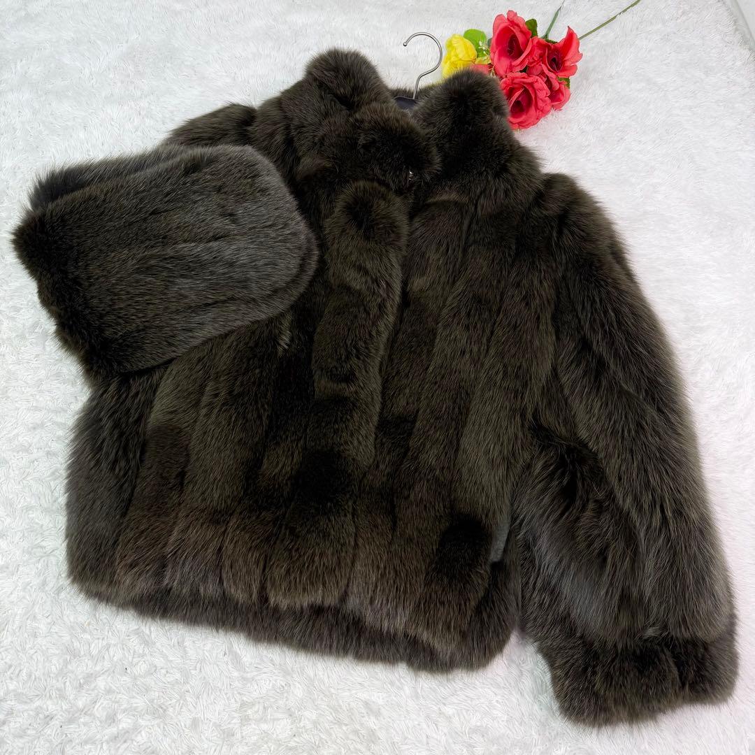 Rambulton ブルーフォックス デザイン◎ 肉厚 舐めし柔らか 毛並み◎