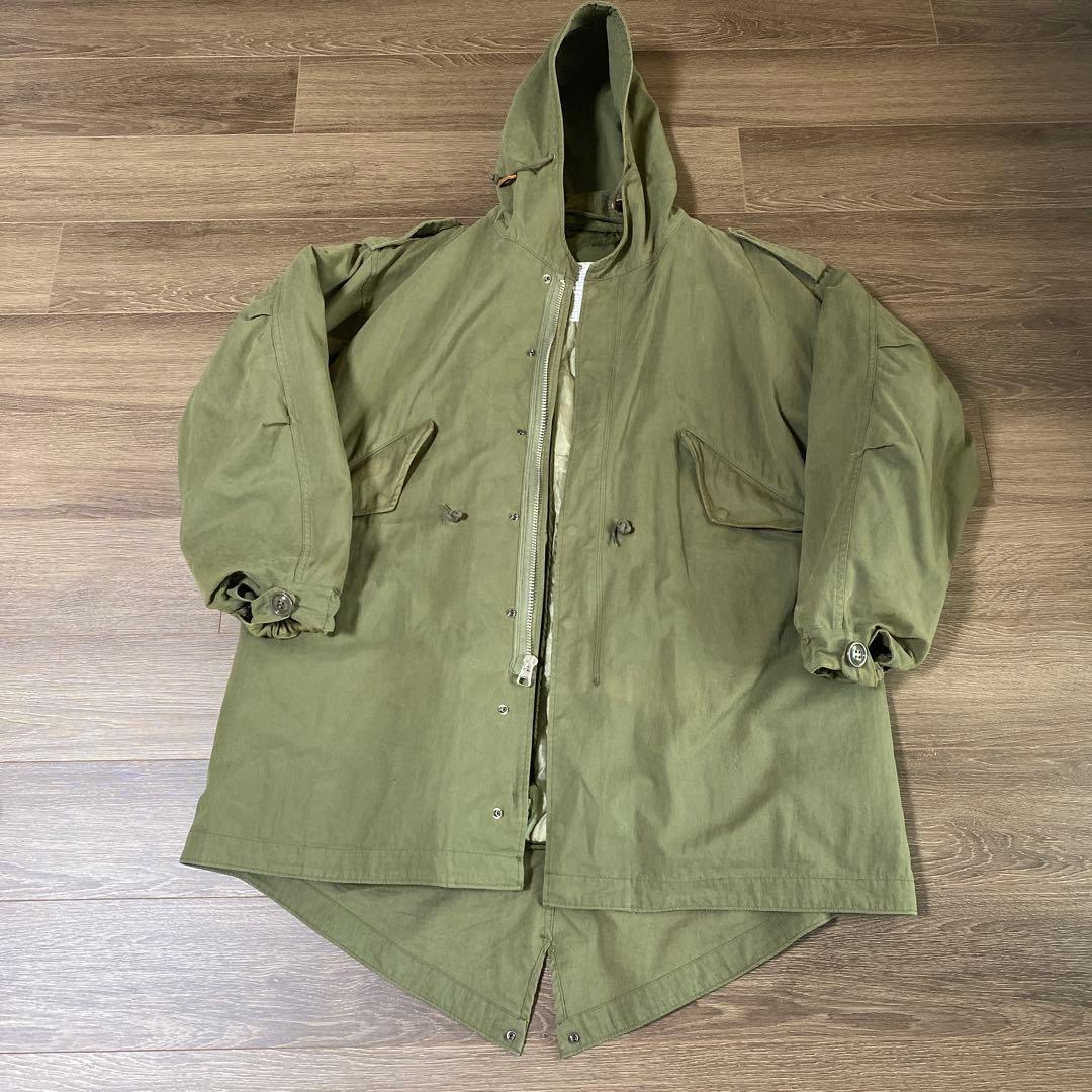 NYの古着屋で購入 M51 フィッシュテール コート