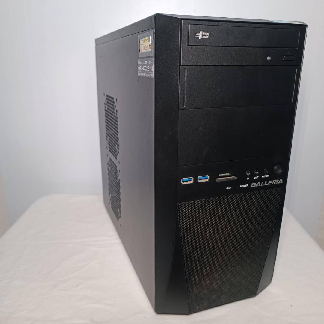 ゲーミングPC/i5 7500/500GB/GTX1050Ti/ガレリア