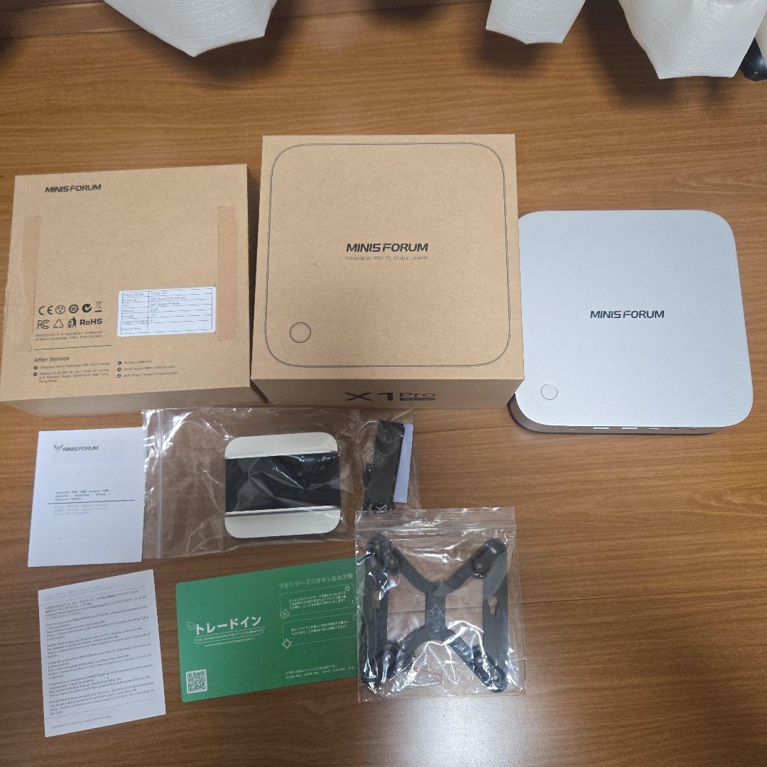MINISFORUM X1 Pro-370 ミニPC