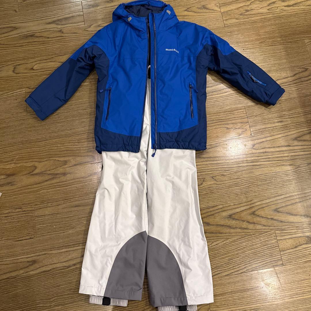 モンベル　子供用スキーウェア 140サイズ 125cm〜145cm対応