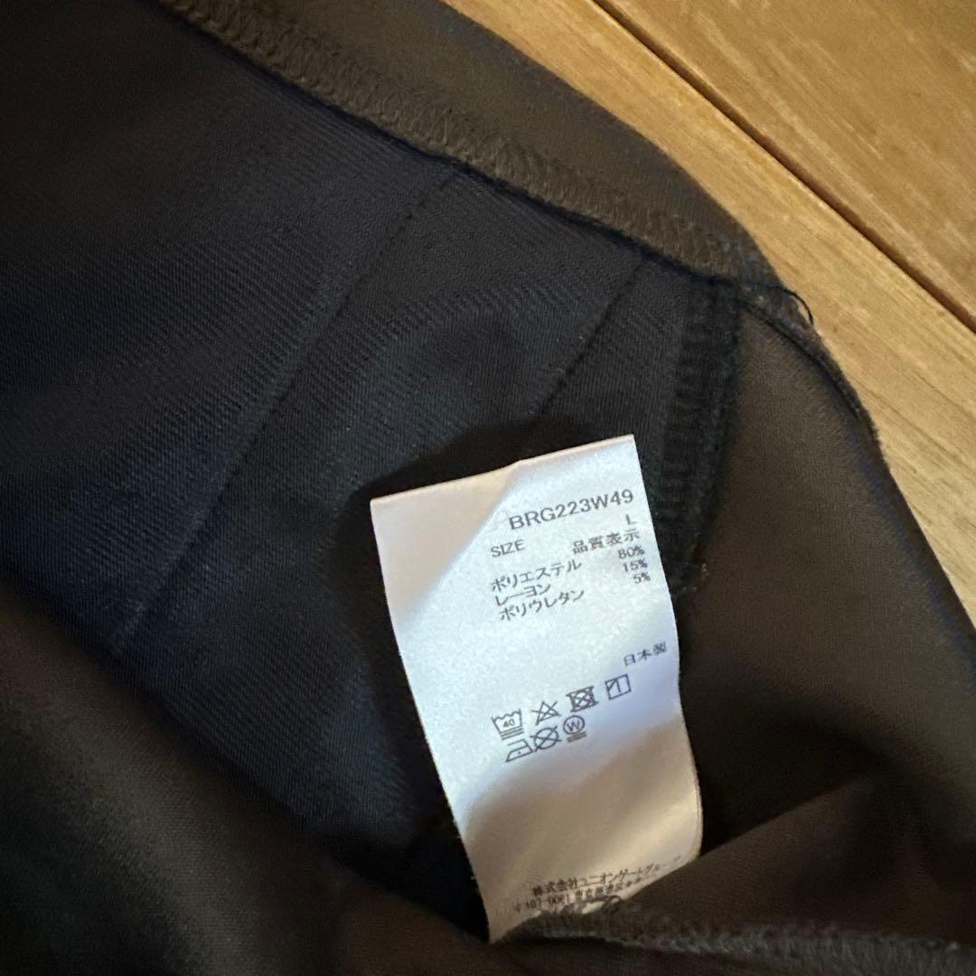 再出品　BRIEFING オリーブセットアップ　ウォーム3Dロゴ　美品