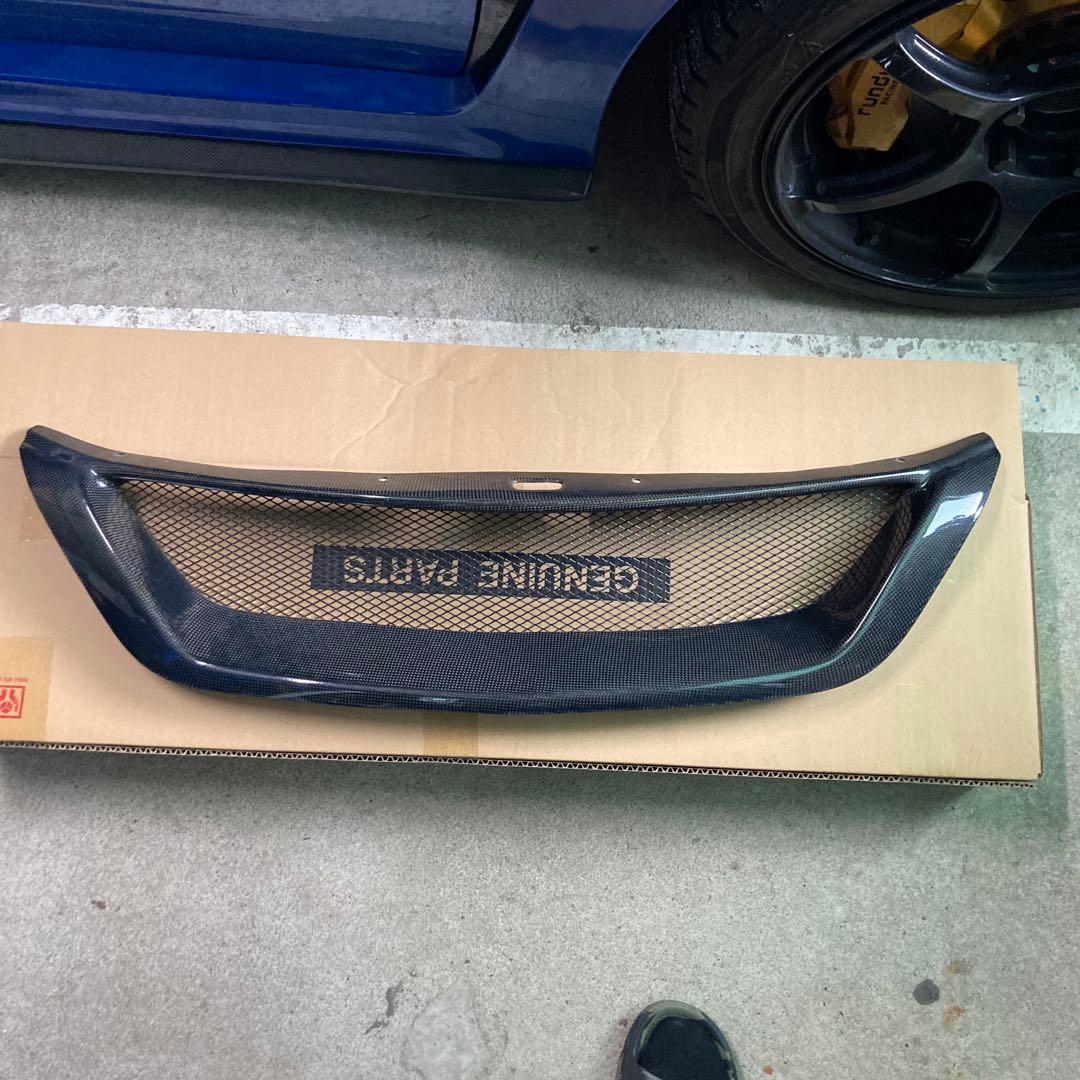 SUBARU GVBフロントバンパーグリル カーボン