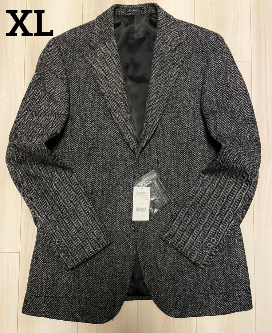 【超稀少‼️】Harris Tweed ハリスツイード　ジャケット　XL