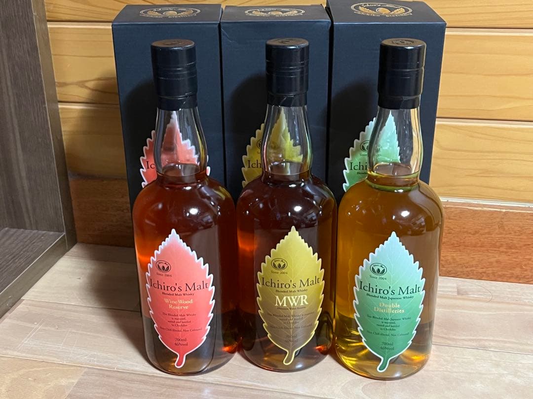 ブルース　イチローズモルト　リーフシリーズ　3本　羽生蒸留所