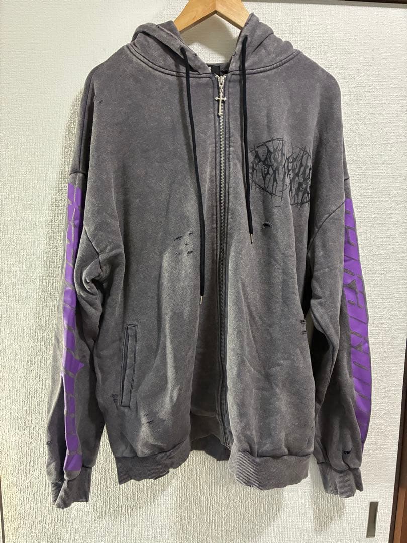 【新品】ゆせまるPSYNYXX コラボパーカー サブカル ユニセックス 黒