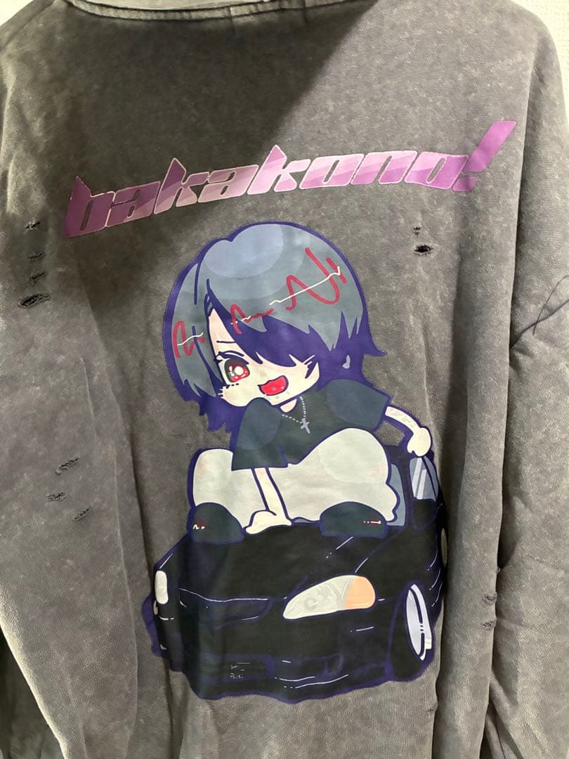 【新品】ゆせまるPSYNYXX コラボパーカー サブカル ユニセックス 黒