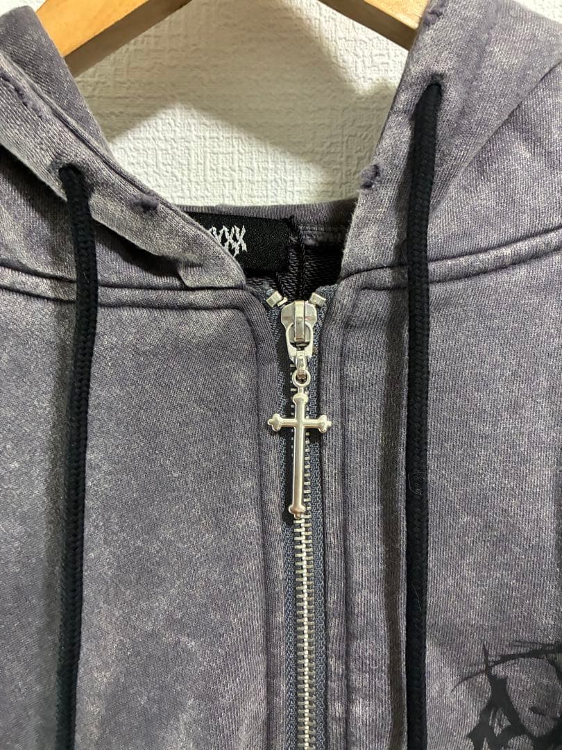 【新品】ゆせまるPSYNYXX コラボパーカー サブカル ユニセックス 黒