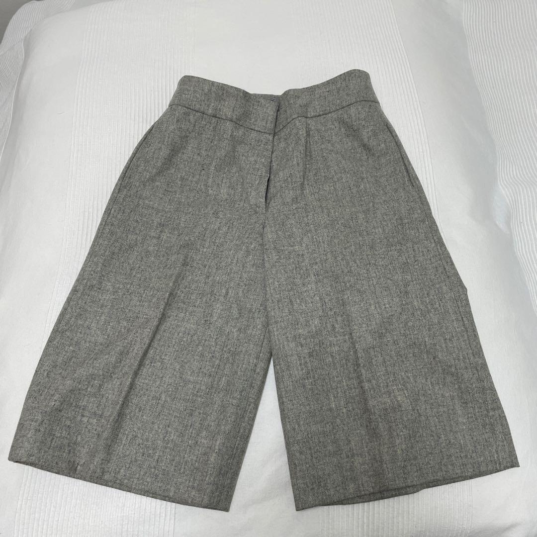 JIL SANDER グレー ハーフパンツ 36