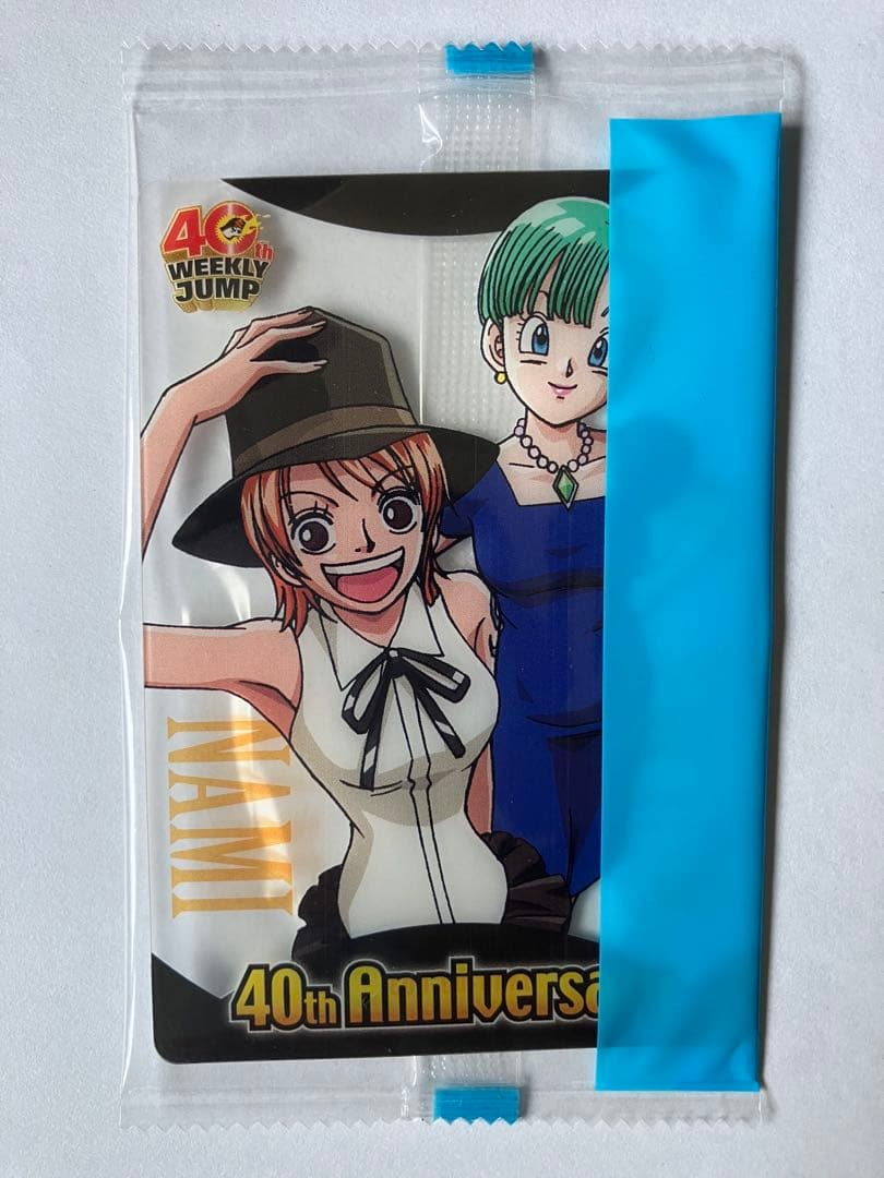 ウエハースカード ジャンプ 40周年 ブルマ ナミ