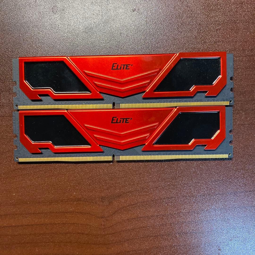 メモリー TEAMGROUP ELITE DDR4 16GB 3200MHz