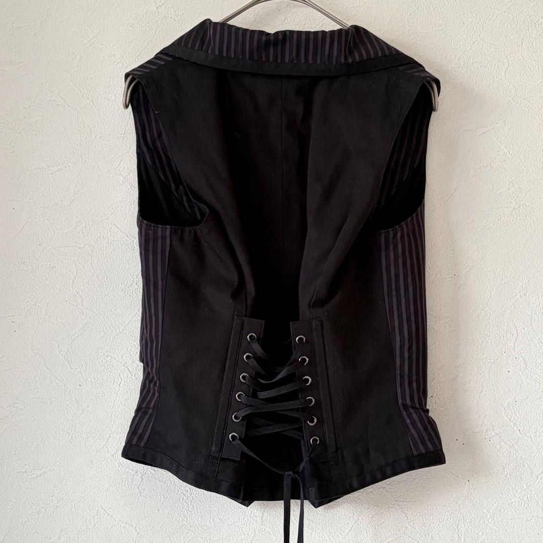 エクサントリーク コルセット ストライプ ベスト風デザイン Ｓ／Ｍ