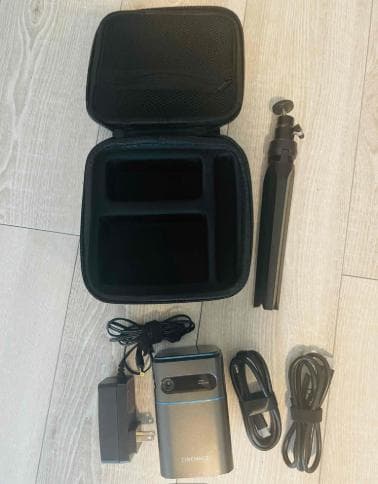 CINEMAGE ポータブルプロジェクター 本体　スカイブルー