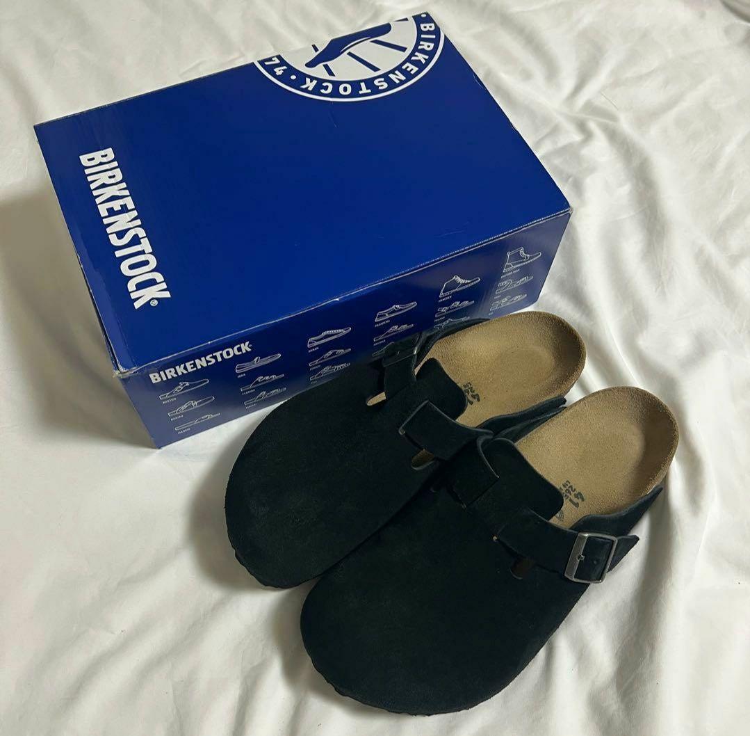 靴 BIRKENSTOCK Boston 41 Black