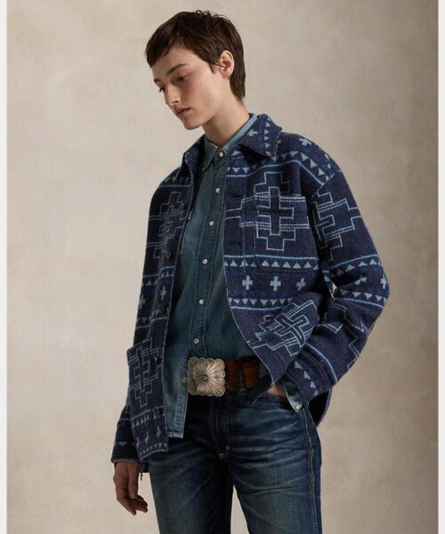 ラルフローレン x Naiomi Glasses ネイティブ ジャケット RRL