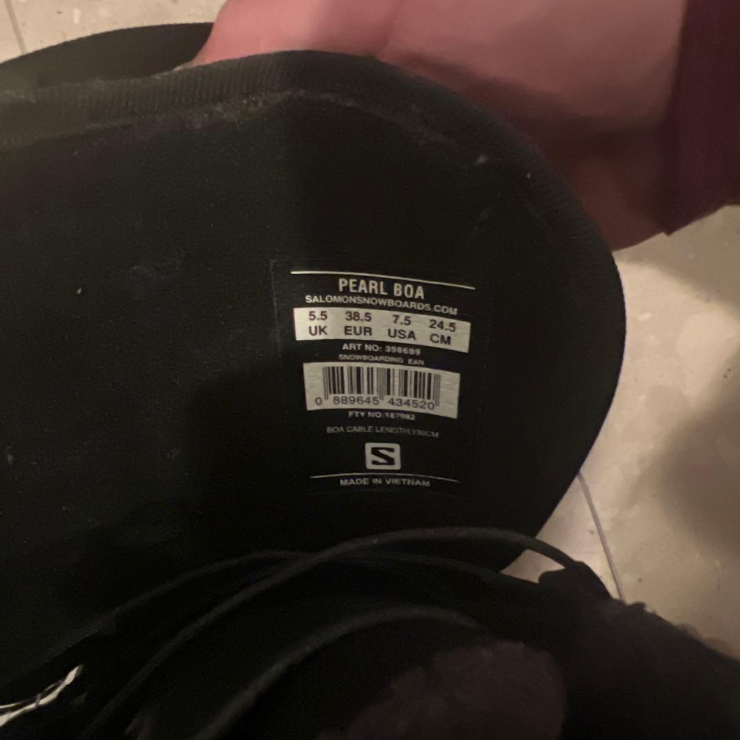 Salomon PEARL BOA スノーボードブーツ 24.5cm