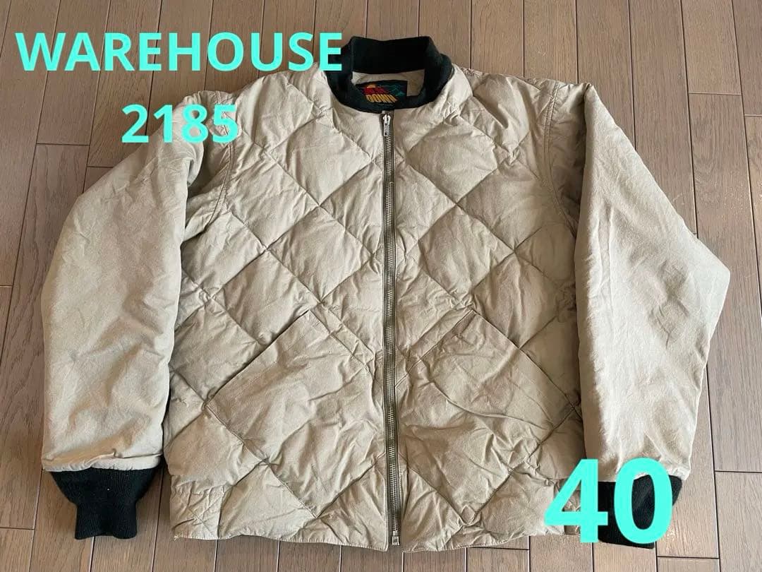 WAREHOUSE 2185ダウンジャケット スカイライナー スウェットパーカー