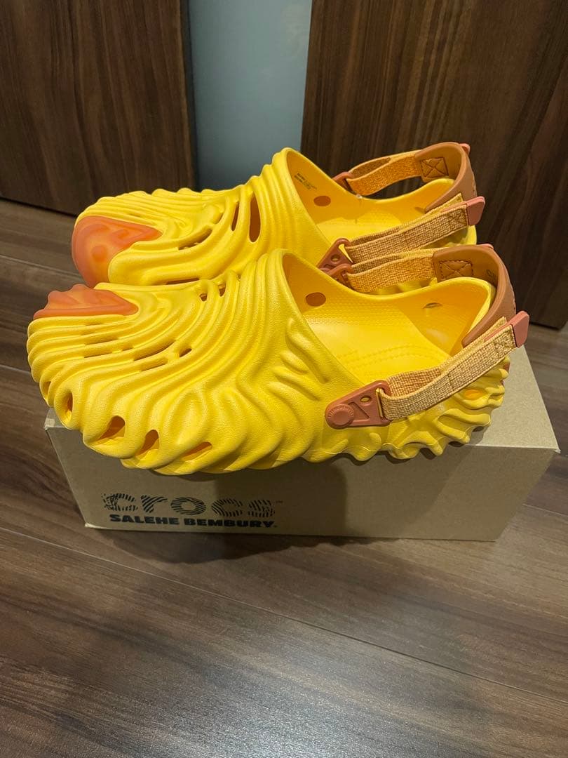 【試着のみ】サレヘ・ベンバリー X クロックス ポーレックス クロッグ 27cm