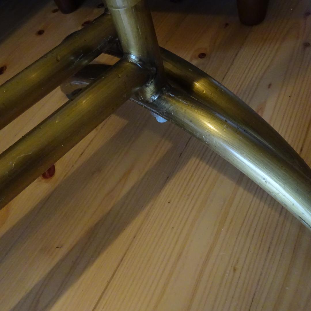 3点セット真鍮系×アイアン ハンガーラックハンガーラックスタンド アンティーク調