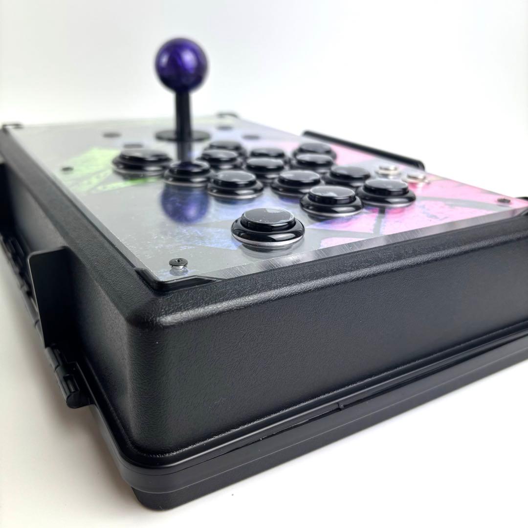 ジャンプボタン搭載 Qanba Gravityレバー スト6 アケコン a4