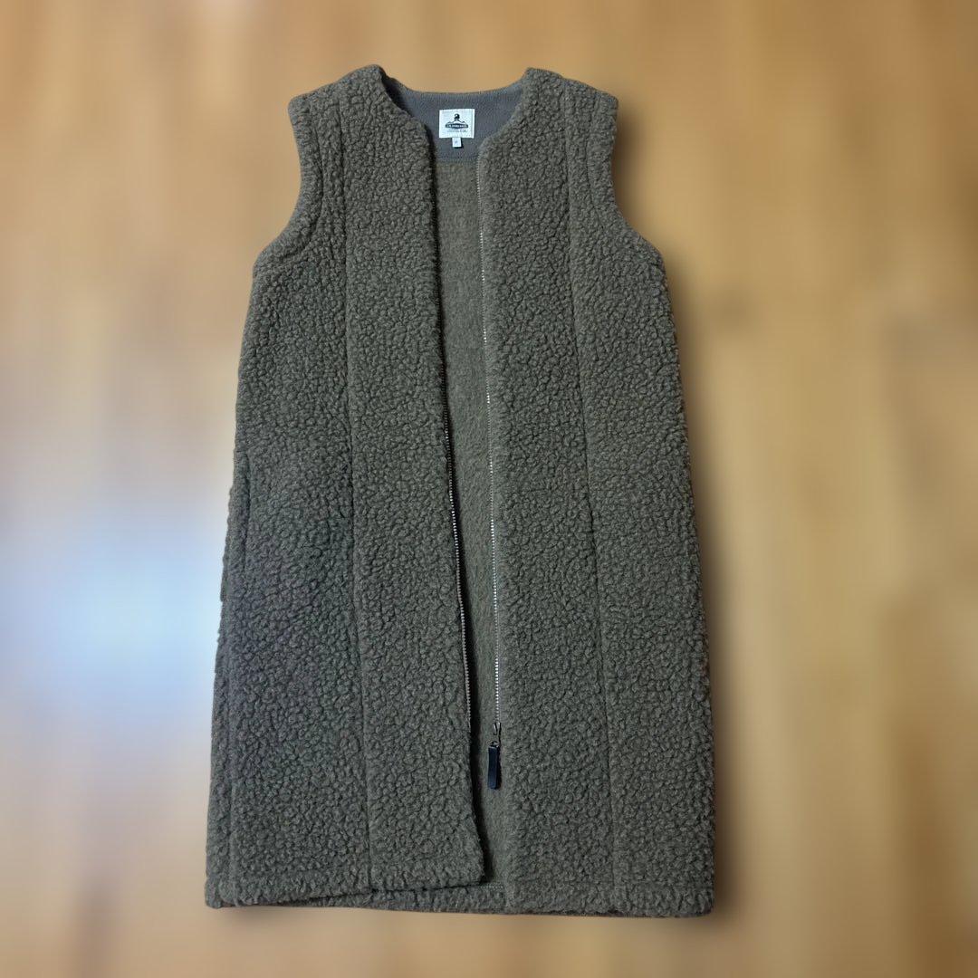 COLD BREAKER ウールベスト Fサイズ ブラウン