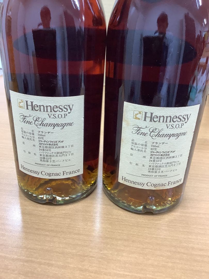 未開栓6本セット ヘネシー V.S.O.P ファインシャンパーニュ コニャック