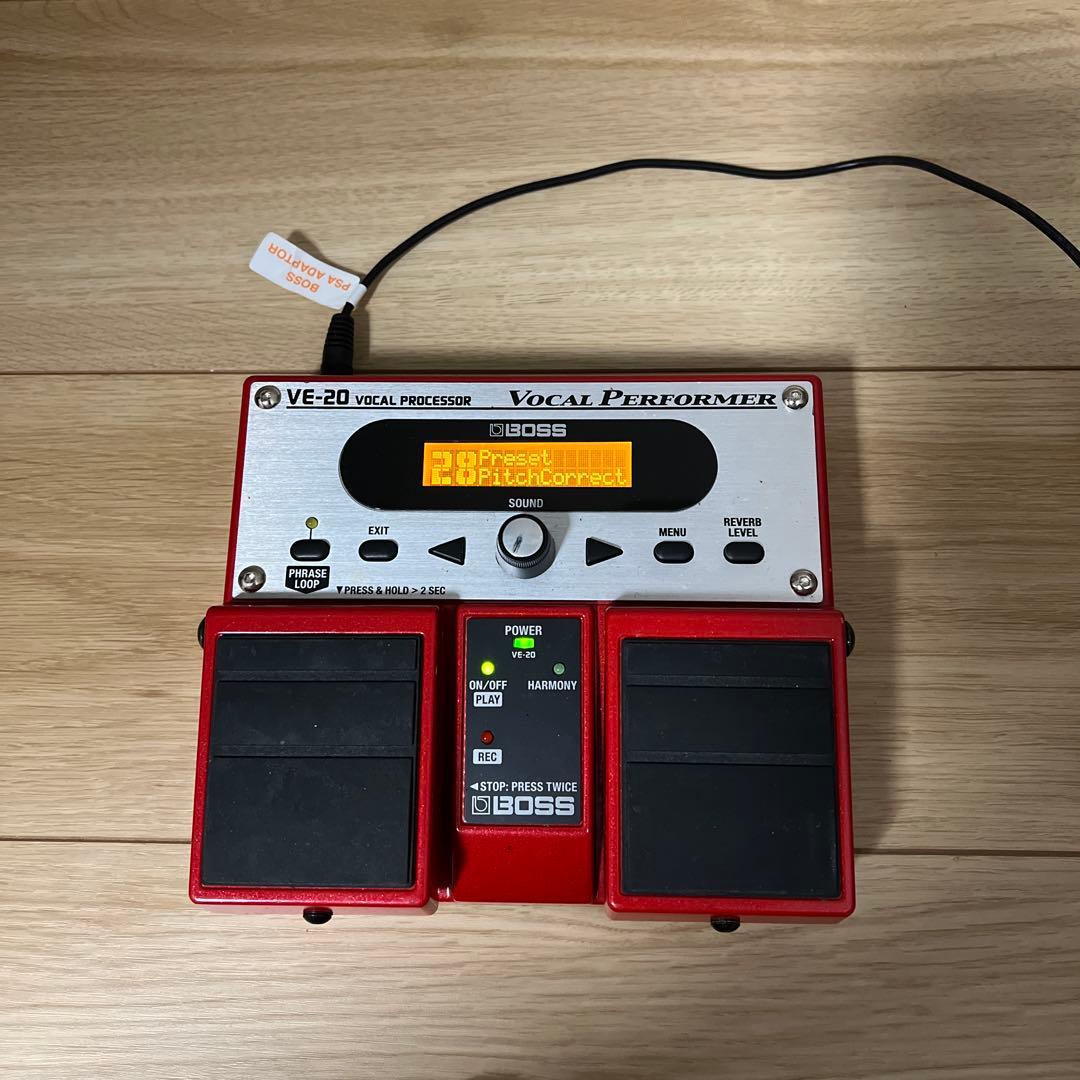 BOSS VE-20 Vocal Processor ボーカルエフェクター