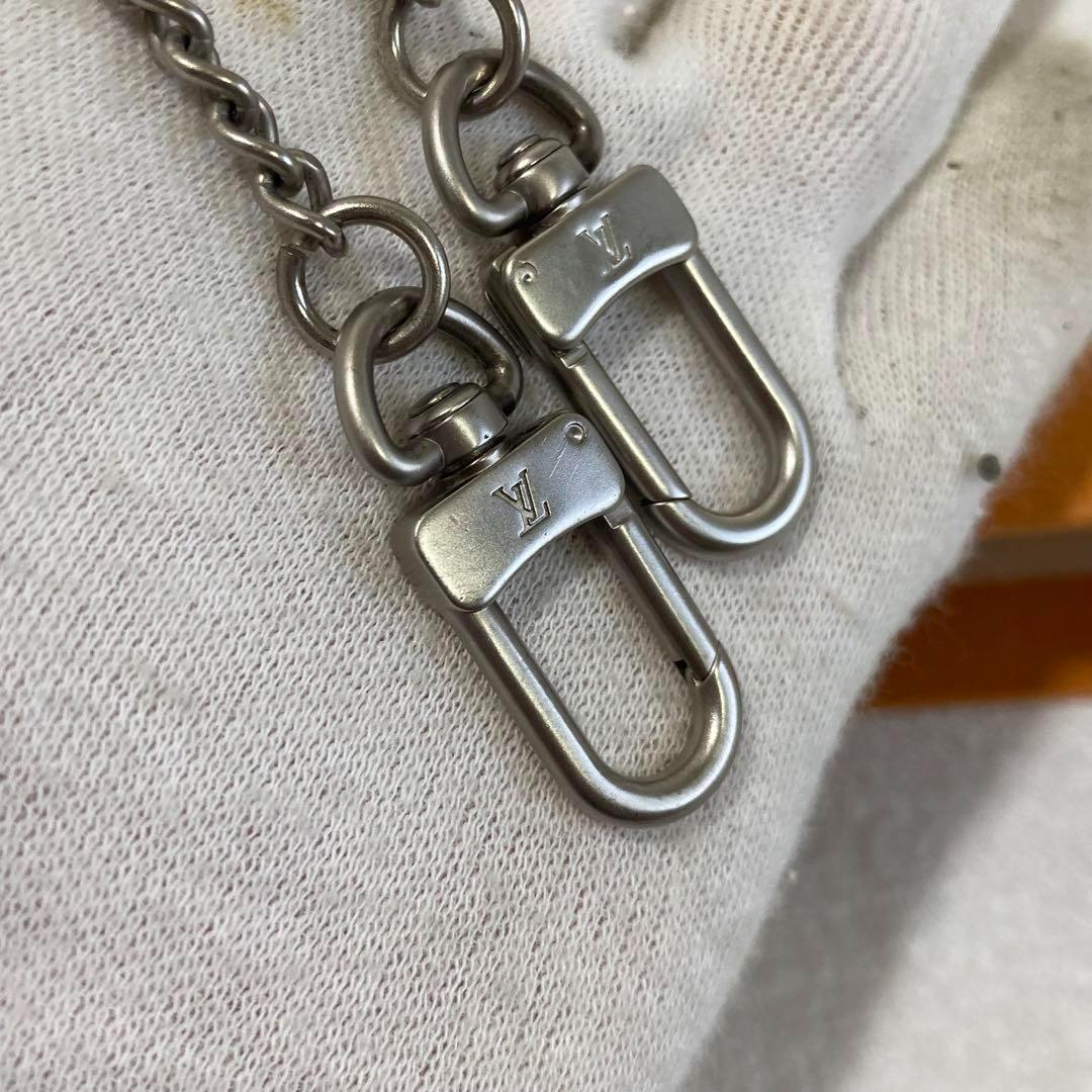 ！美品！　ルイヴィトン　シルバー　チェーン　チャーム