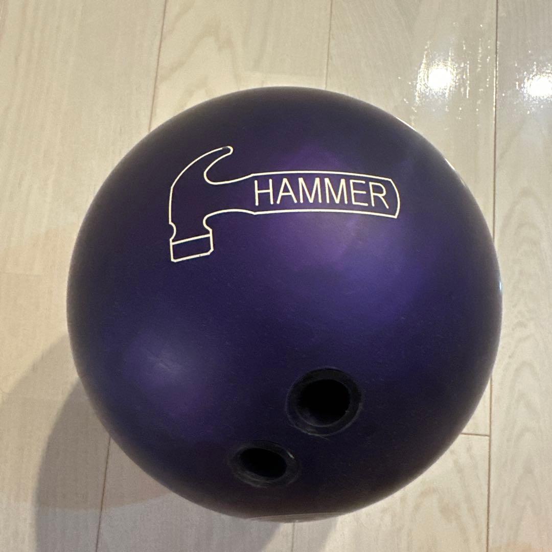HAMMER ウレタンボウリングボール 紫