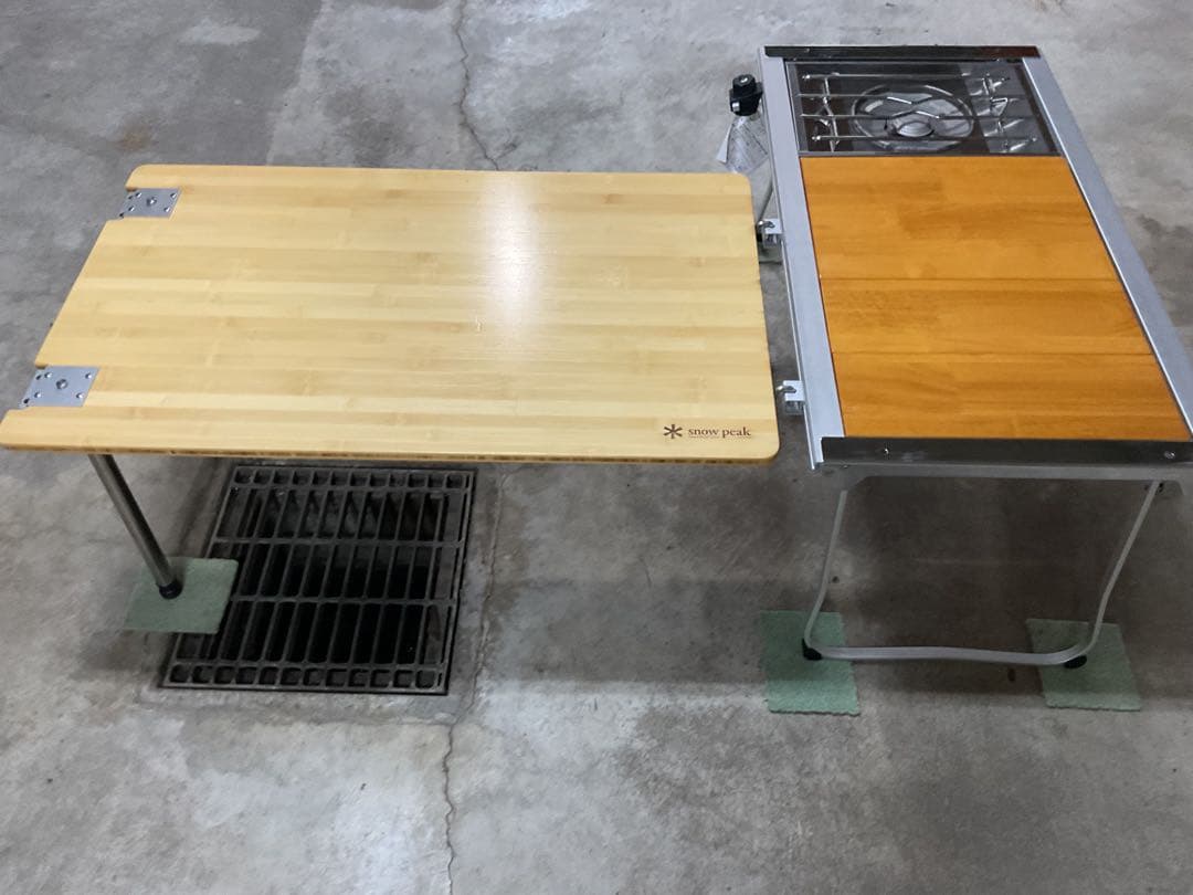 アサヒ  マルチファンクションテーブル竹 セット スノーピーク