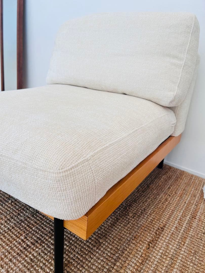 VENTOTA 1人掛けソファ Delos アイボリー