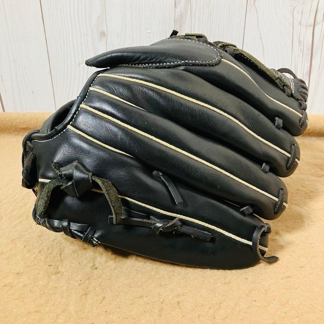 【希少】asics グローブ ピッチャー用 3121A341 左投げ ブラック
