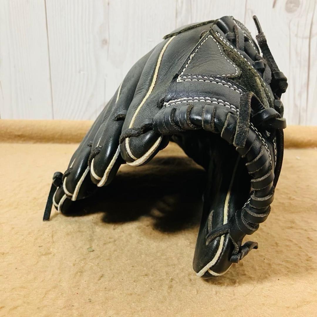 【希少】asics グローブ ピッチャー用 3121A341 左投げ ブラック