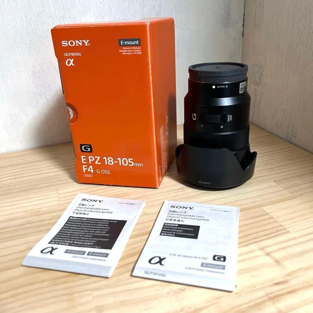 レンズ(ズーム) SONY E PZ18-105mm F4G OSS SELP18105G