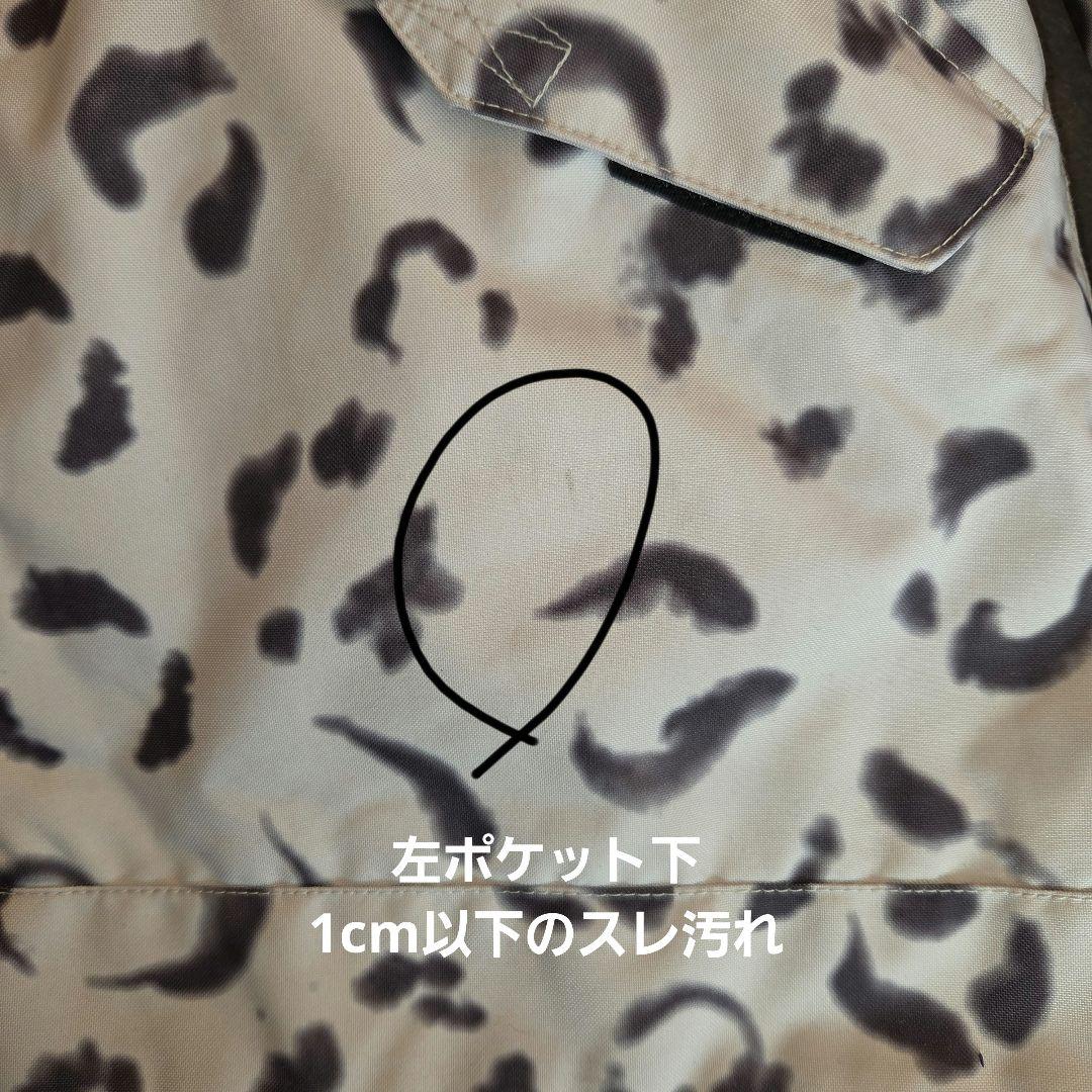 Burtonスノボウェア 上下セット Mサイズ DRYRIDE レオパード 紫