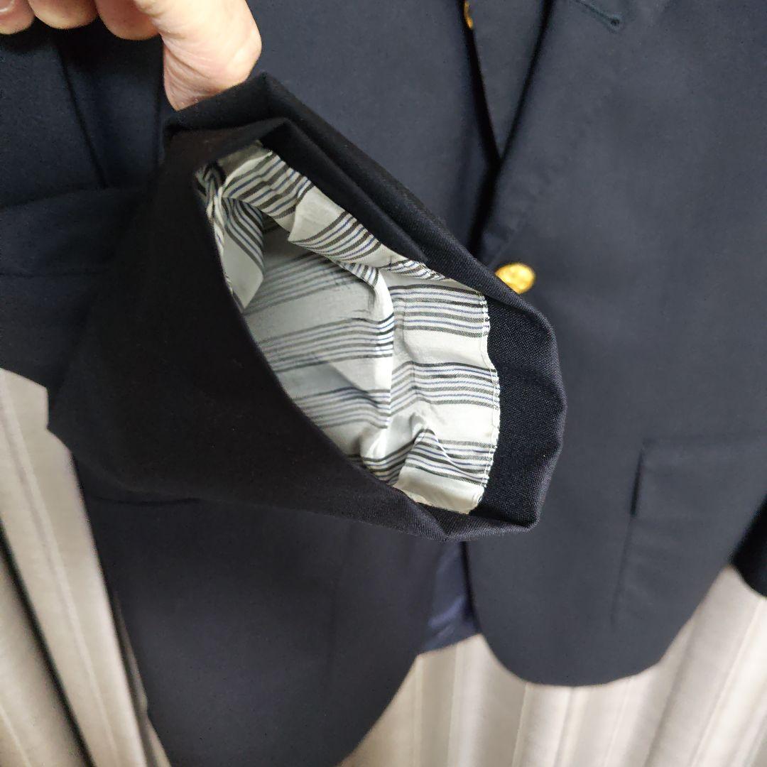 ブルックスブラザーズ38サイズ、ネイビー シングルブレスト ブレザー
