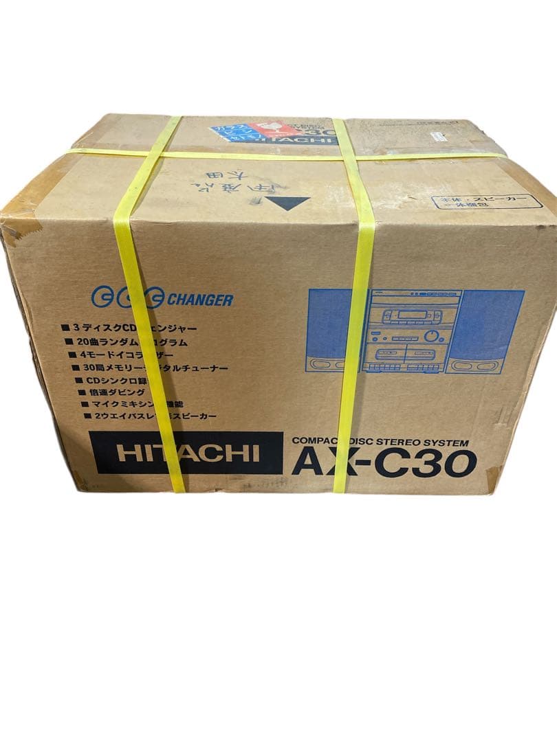 【未開封】HITACHI コンパクトディスクステレオシステム AX-C30