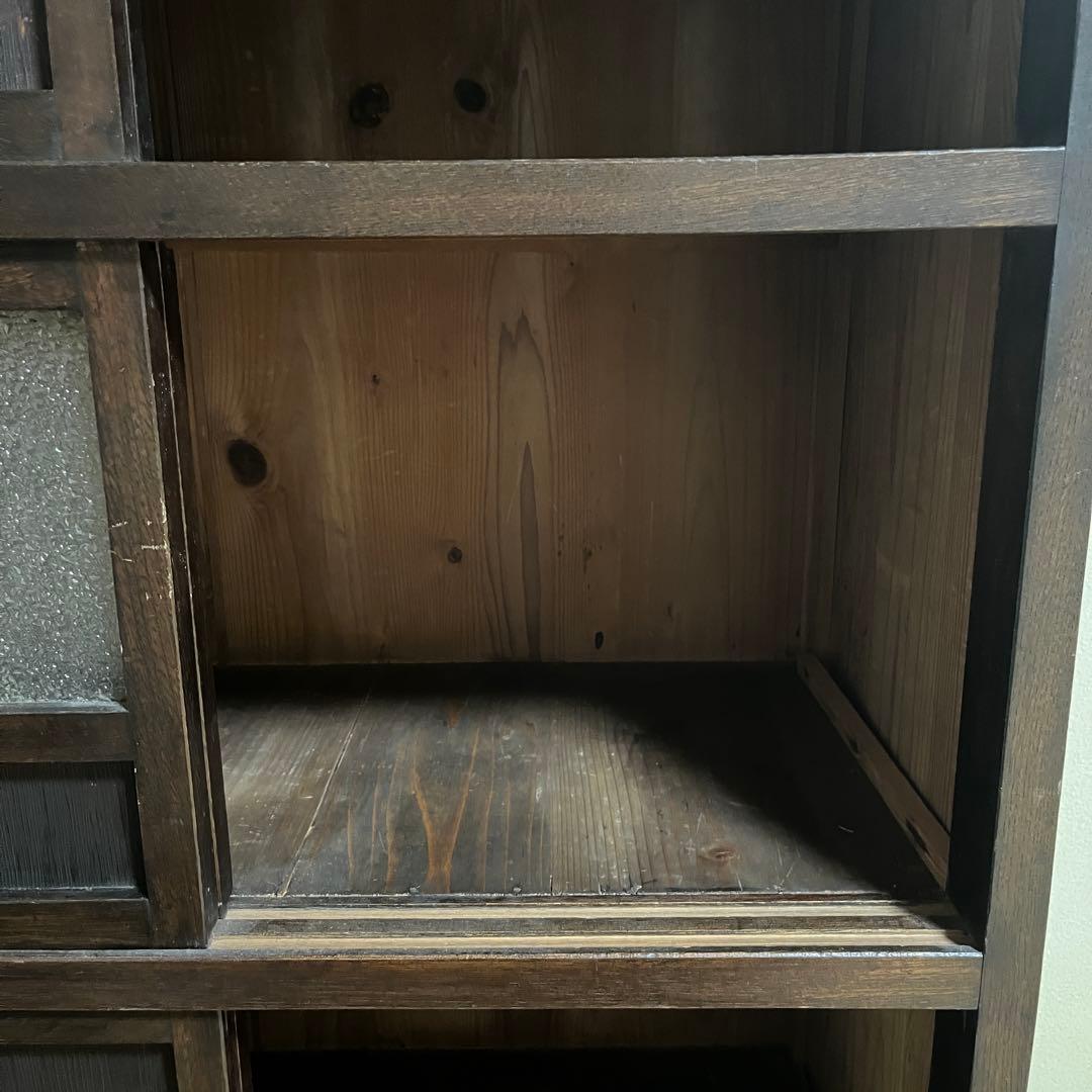 和箪笥 大正 アンティーク タンス 収納 本棚 インテリア