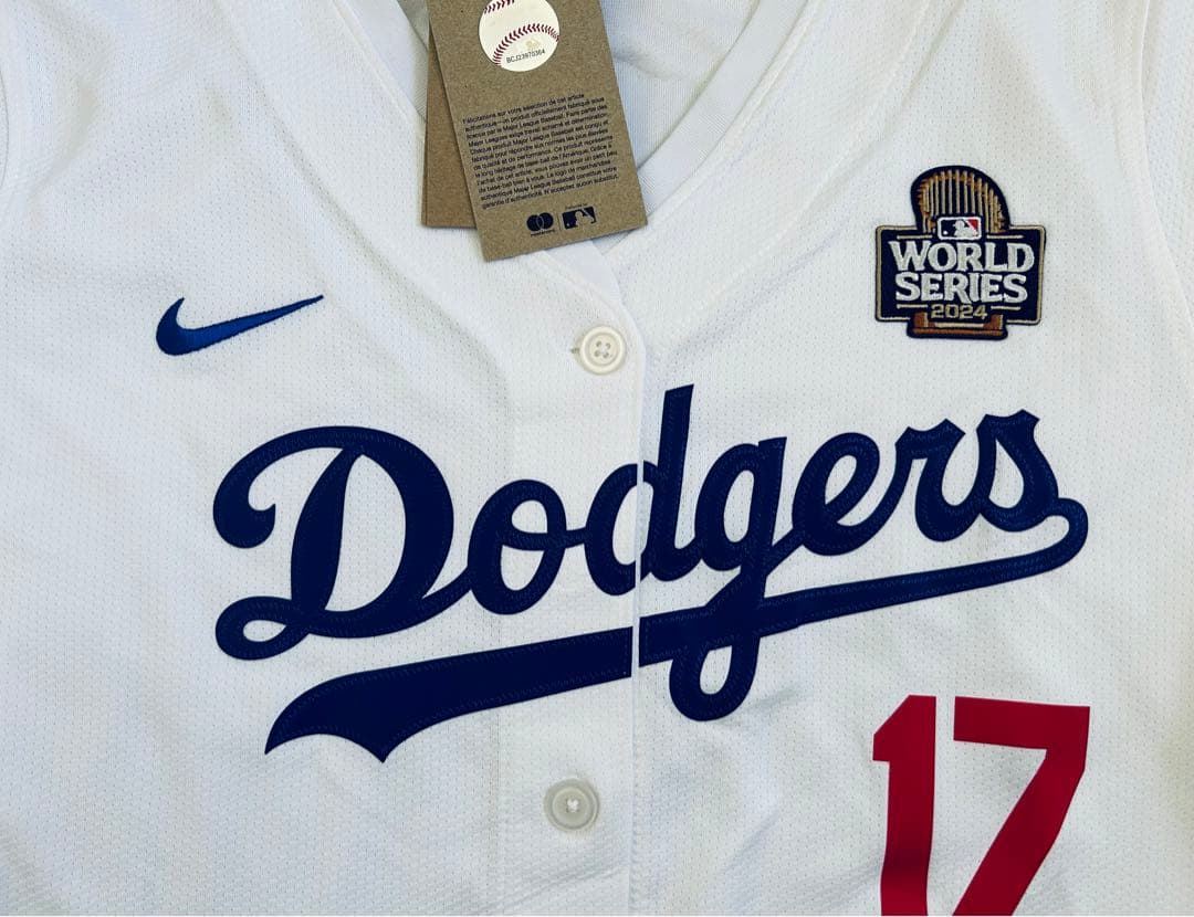 【正規品】ワールドシリーズ　エンブレム付き　タグ付き　大谷翔平