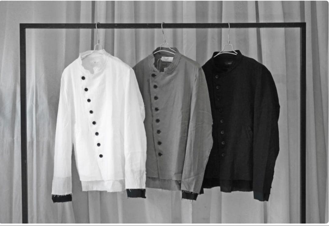 ジャケット・アウター ASKKY/GRUNGE OFFICER JACKET//RIBBON COAT