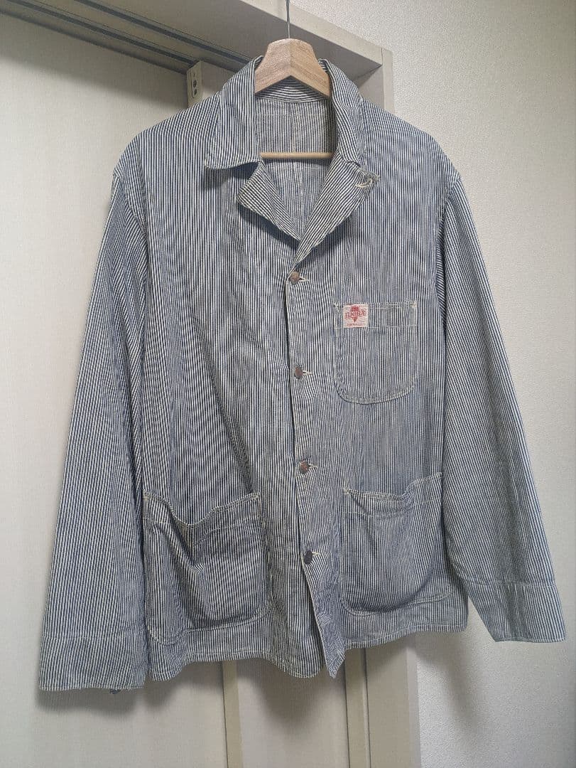 40's hickory coverall ヒッコリー　カバーオール　ジャケット