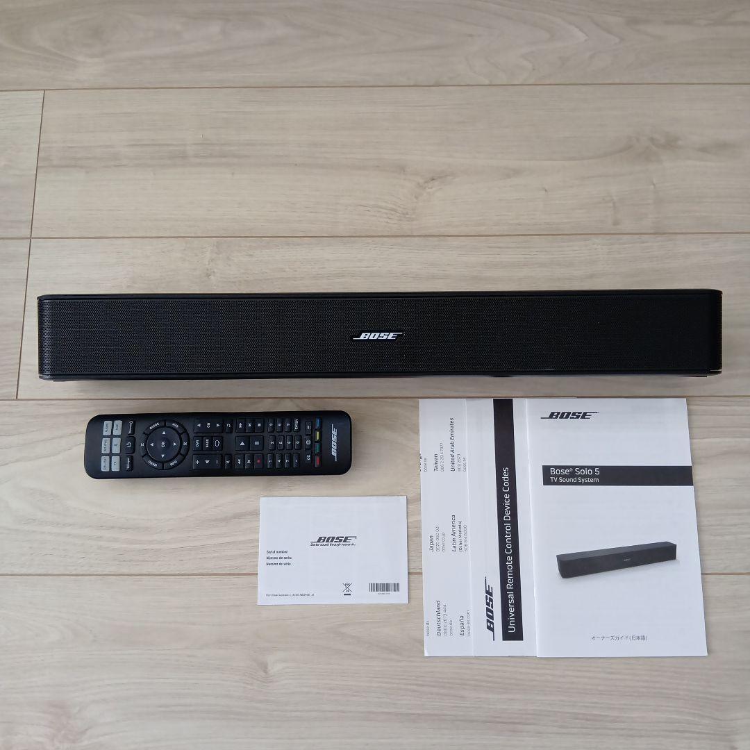 【美品】Bose Solo 5 TV Sound System