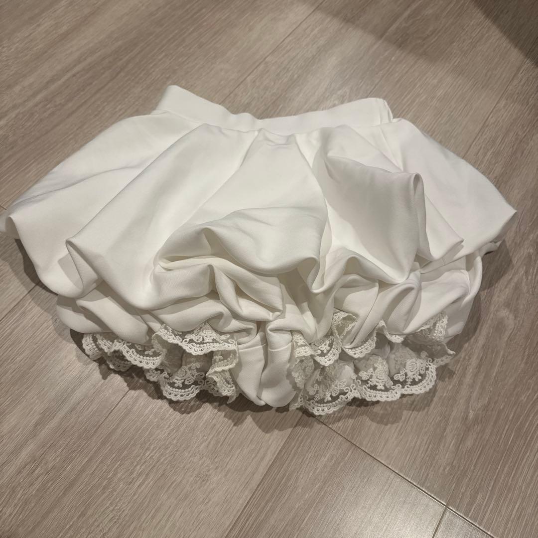 darich ボリュームバルーンミニスカート FREE